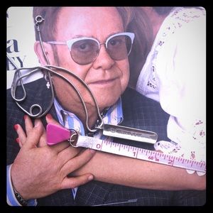 Authentic Tiffany & Co. 1837 Bar Pendant Necklace